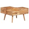 vidaXL Table basse 70x60x42 cm Bois solide d'acacia
