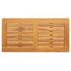 vidaXL Plateau de table Huile Naturelle 80 x 40 x 2 cm