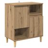 vidaXL Buffet ch&ecirc;ne artisanal 35 x 60 x 70 cm Bois d'ing&eacute;nierie