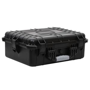 vidaXL Valise de vol portable Noir 52x40x19 cm PP
