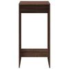 vidaXL Table de bar chêne marron 51x50x103,5 cm bois d'ingénierie