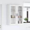 vidaXL Armoire de cuisine Kalmar Blanc brillant 80 x 31 x 100 cm
