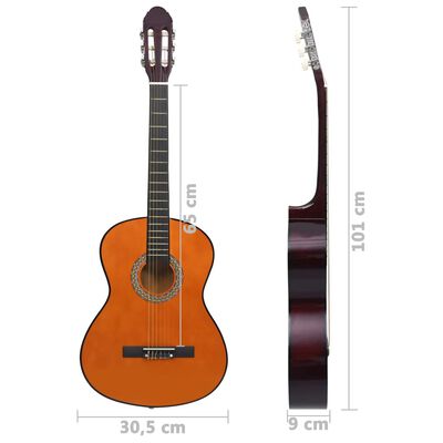 Vidaxl - vidaXL Guitare classique pour débutants 4/4 39 Tilleul - Guitares  classiques - Rue du Commerce