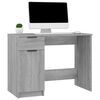 vidaXL Bureau Sonoma gris 100x50x75 cm Bois d'ingénierie