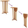 vidaXL Ensemble de bar pliable 5 pcs Bois de teck massif