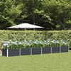 vidaXL Jardini&egrave;re Anthracite 480 x 80 x 45 cm Acier