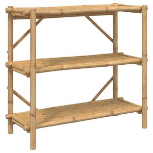 vidaXL &Eacute;tag&egrave;re &agrave; 3 niveaux 100x40x90 cm bambou
