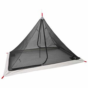 vidaXL Tente int&eacute;rieure 1 personne Noir Avec filet