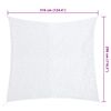vidaXL Filet de camouflage avec sac de rangement 316x296 cm blanc