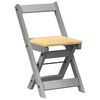 vidaXL Chaises à manger pliables lot de 4 Corona bois de pin massif
