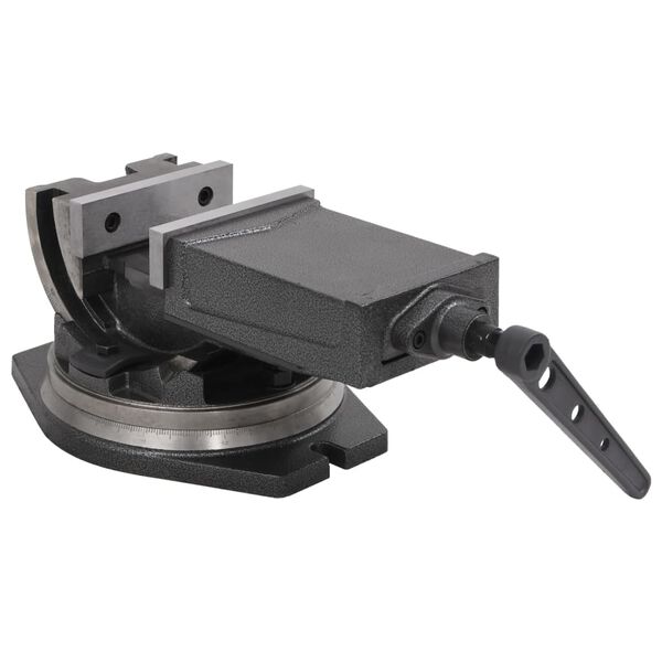 vidaXL Étau inclinable à 2 axes 160 mm