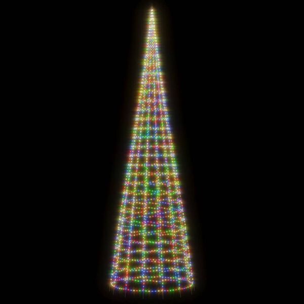vidaXL Sapin de No&euml;l &agrave; LED 3000 LED color&eacute; 800 cm