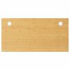 vidaXL Dessus de bureau 110x55x4 cm bambou