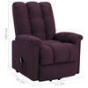 vidaXL Fauteuil Violet Tissu