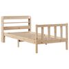 vidaXL Cadre de lit sans matelas 90x190 cm bois de pin massif