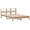 vidaXL Cadre de lit sans matelas 140x190 cm bois de pin massif