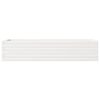 vidaXL Jardini&egrave;re blanc 110x40x23 cm bois de pin massif