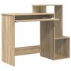 vidaXL Bureau Chêne Sonoma 106 x 41 x 88.5 cm Bois d'ingénierie