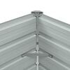 vidaXL Lit sur&eacute;lev&eacute; de jardin Acier galvanis&eacute; 100x40x45 cm Gris