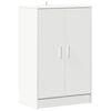 vidaXL Armoire &agrave; chaussures Blanc 60x35x92 cm Bois d&rsquo;ing&eacute;nierie
