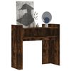 vidaXL Table console chêne fumé 100x35x90 cm bois d'ingénierie