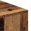 vidaXL Table basse vieux bois 55x55x42 cm bois d'ing&eacute;nierie