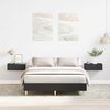 vidaXL Cadre de lit sans matelas noir 120x200 cm
