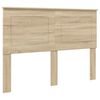 vidaXL T&ecirc;te de lit Ch&ecirc;ne Sonoma 100 cm Bois d&rsquo;ing&eacute;nierie