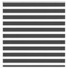 vidaXL Store z&egrave;bre noir 140x100 cm largeur du tissu 135,9 cm polyester