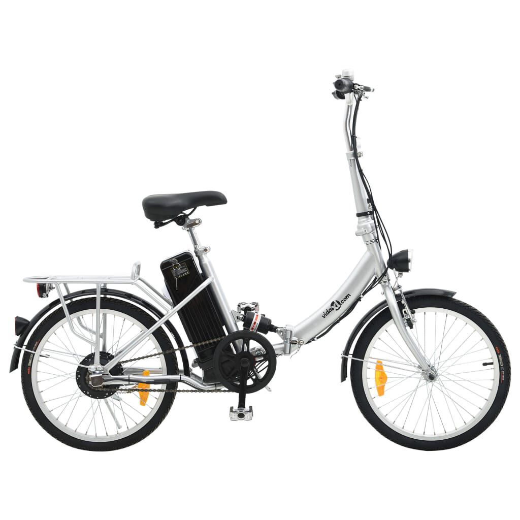 vidaXL V lo lectrique pliable et pile lithium ion Alliage d