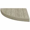 vidaXL &Eacute;tag&egrave;re d'angle flottante ch&ecirc;ne 35x35x3,8 cm MDF