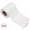vidaXL &Eacute;crans d'intimit&eacute; de jardin 4 pcs PVC 35x0,19 m Blanc