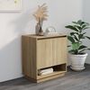 vidaXL Buffet Chêne sonoma 70x41x75 cm Bois d'ingénierie