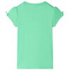 T-shirt pour enfants vert clair 116