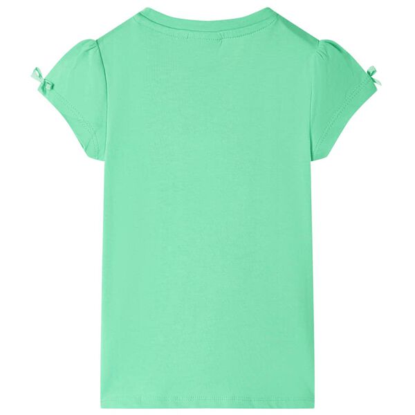 T-shirt pour enfants vert clair 116