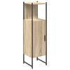 vidaXL Cabinet de salle de bain avec &eacute;tag&egrave;re Beige 33 x 33 x 120,5 cm