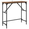 vidaXL Table console Bois ancien 75 x 32 x 75 cm Bois d'ing&eacute;nierie