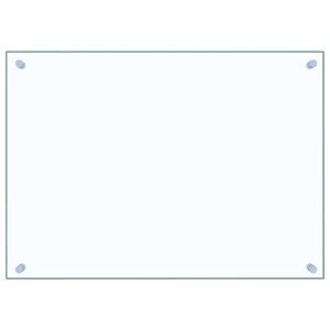vidaXL Dosseret de cuisine Transparent 70x50 cm Verre tremp&eacute;