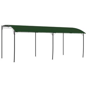 vidaXL Pavillon 6 x 3 x 2,55 m Vert Acier enduit de poudre et tissu