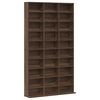 vidaXL Armoire &agrave; CD Ch&ecirc;ne marron 102x23x177,5 cm Bois d'ing&eacute;nierie
