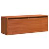vidaXL Meuble mural Cire marron 100 x 30 x 35 cm Bois de pin massif
