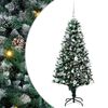 vidaXL Sapin de No&euml;l artificiel Vert 150 cm PVC et acier et plastique