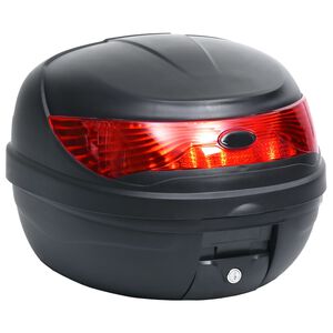 vidaXL Bo&icirc;te de moto 35 L pour un seul casque