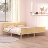 vidaXL Cadre de lit sans matelas bois massif de pin 180x200 cm