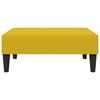 vidaXL Ensemble de canapés 2 pcs jaune velours
