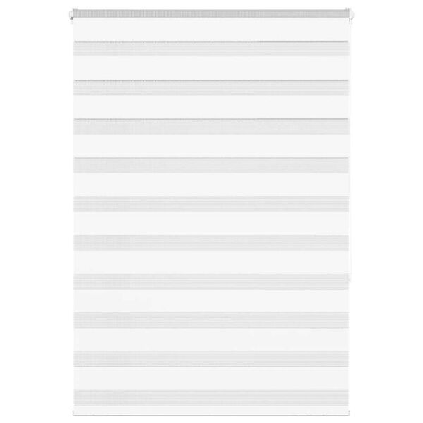 vidaXL Store zèbre blanc 105x150 cm largeur du tissu 100,9cm polyester