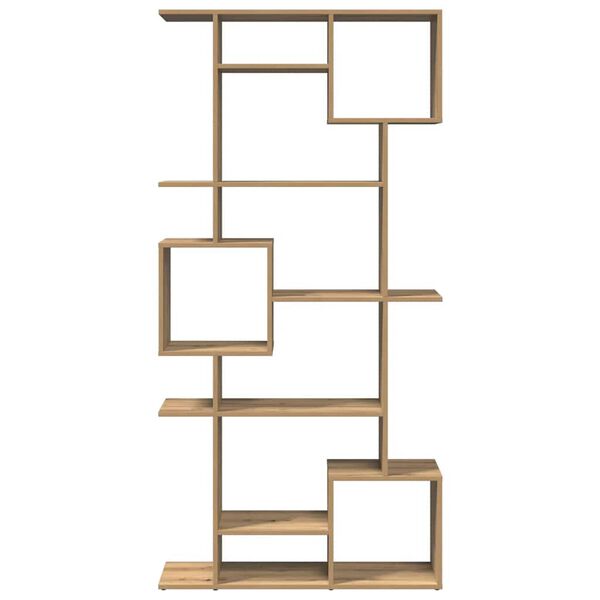 vidaXL Biblioth&egrave;que ch&ecirc;ne artisanal 92x29x188 cm bois d'ing&eacute;nierie