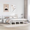vidaXL Cadre de lit sans matelas blanc 180x200 cm bois massif de pin