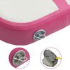 vidaXL Tapis gonflable de gymnastique avec pompe 60x100x10 cm PVC Rose