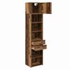 vidaXL Haut Armoire Bois Ancien 50 x 42,5 x 225 cm Bois d'ing&eacute;nierie